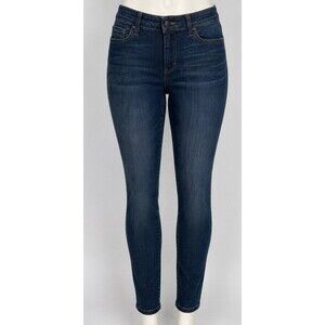 Joe’s Jeans The Icon Women’s Skinny Ankle Jeans Dark Wash Distressed Stretch 28